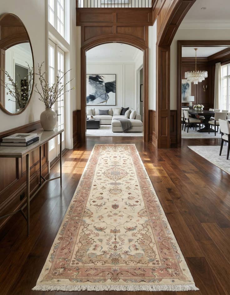 Detail image of 2' 11 x 13' 9 Tabriz Runner Rug