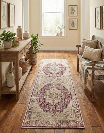 Lavender Deepa Runner Rug