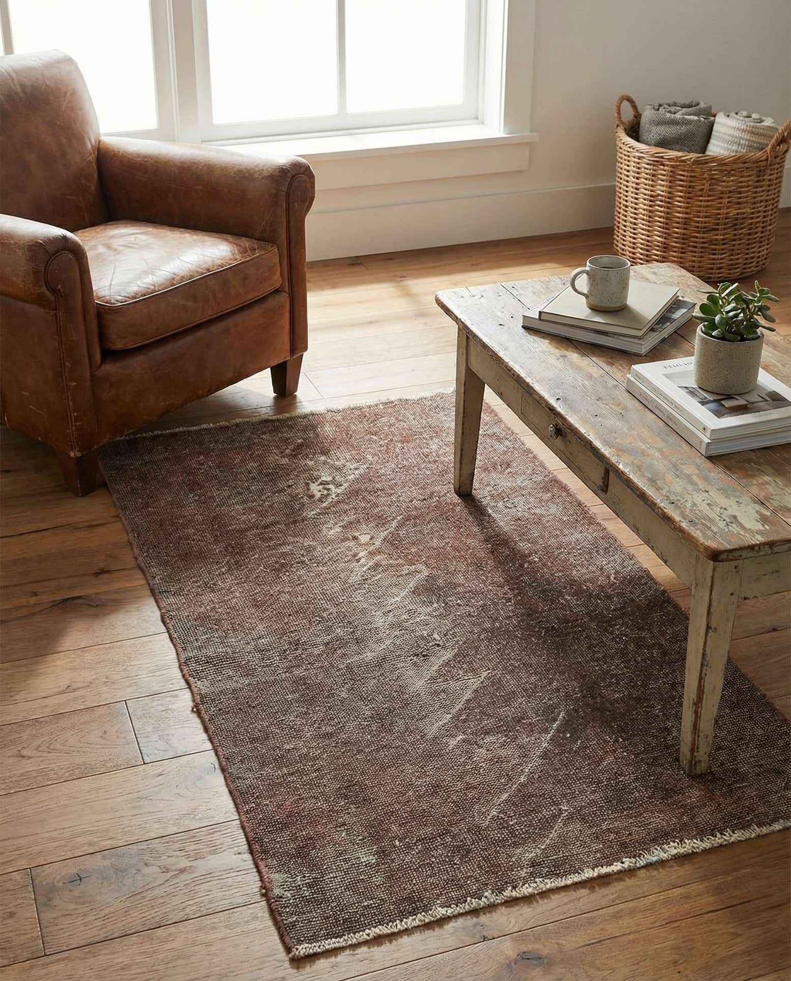 3' x 5' 5 Hand Knotted Ultra Vintage Persian Wool Rug