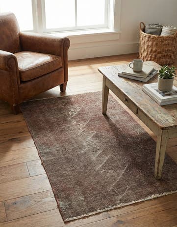 3' x 5' 5 Hand Knotted Ultra Vintage Persian Wool Rug