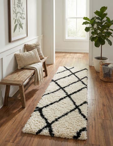 2' 7 x 10' Infinity Shag Runner Rug
