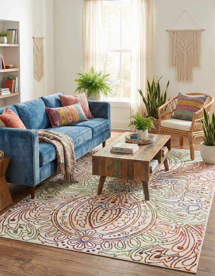 Detail image of 6' x 9' Florence Rug