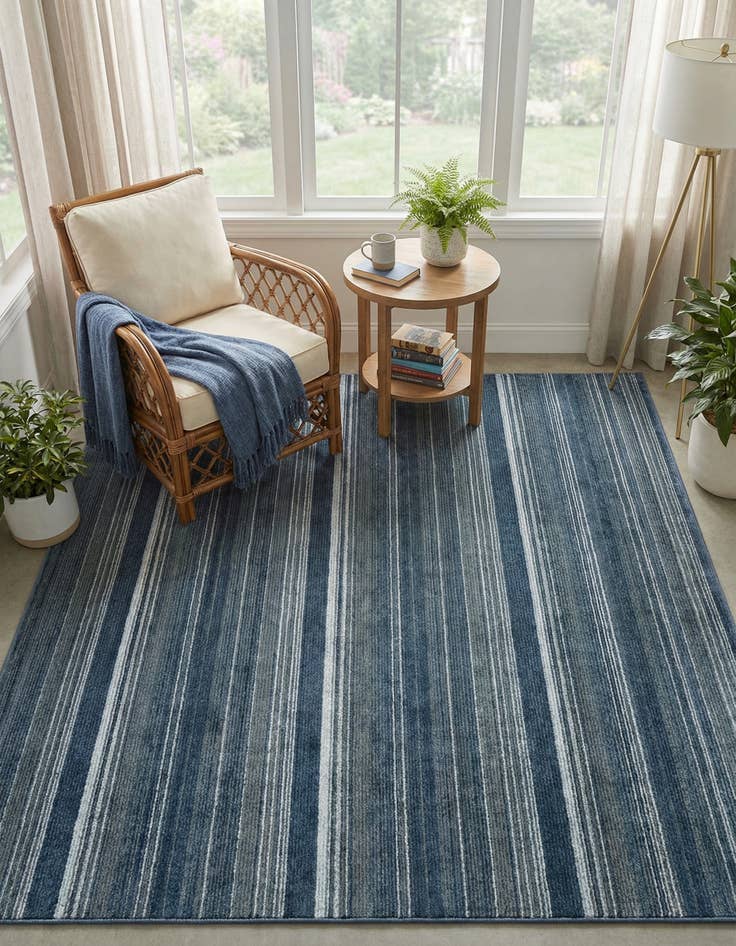 Detail image of  9' 10 x 9' 10 Gemstone Square Rug