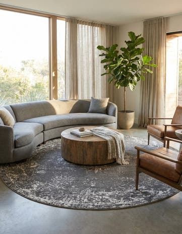 13' x 13' Monte Carlo Round Rug