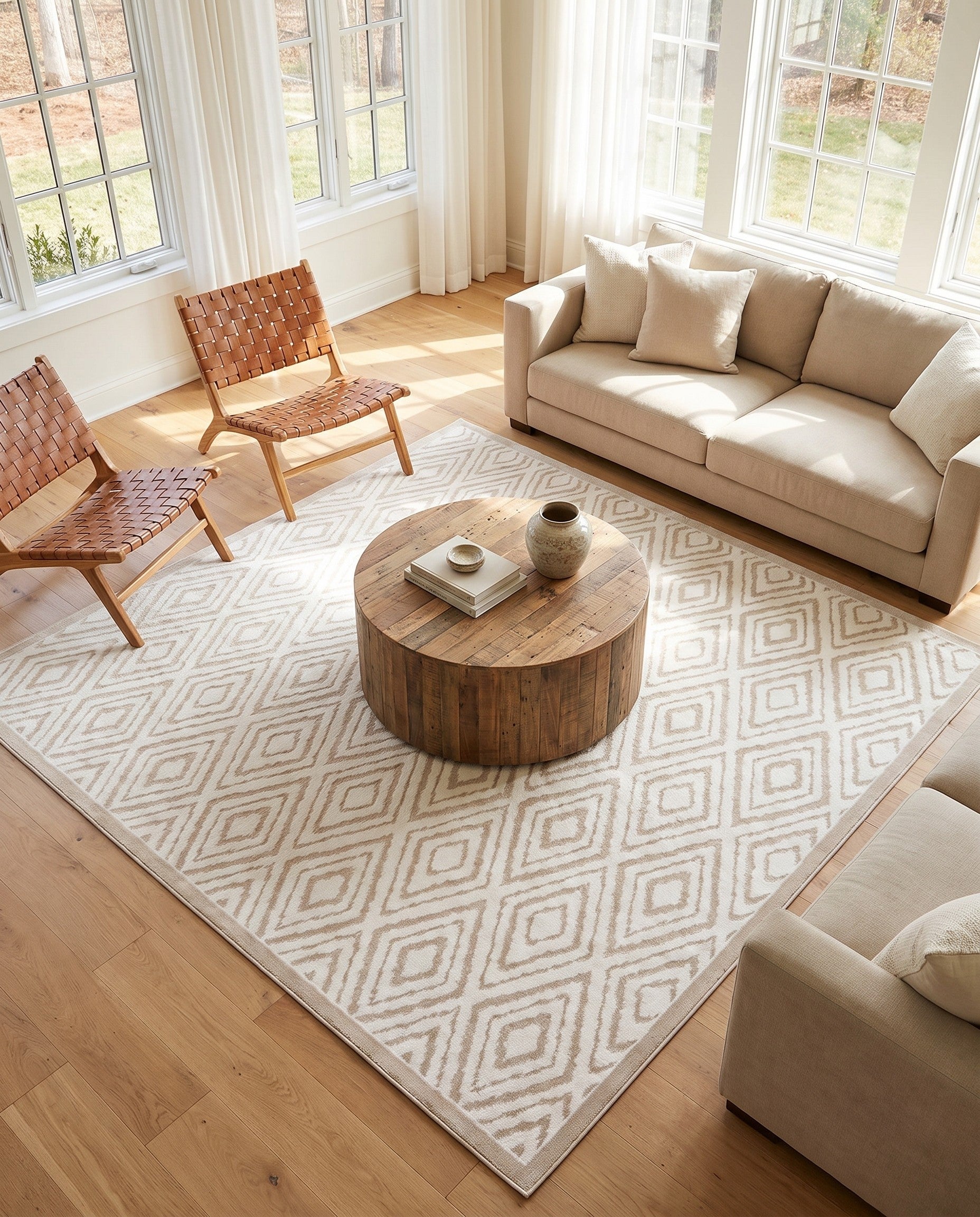 7' 10 x 7' 10 Hermitage Square Rug