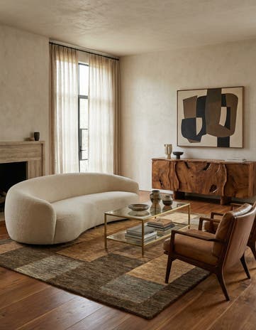 4' 11 x 6' 6 Juma Wool Rug