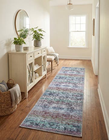 2' x 8' Washable Francesca Runner Rug