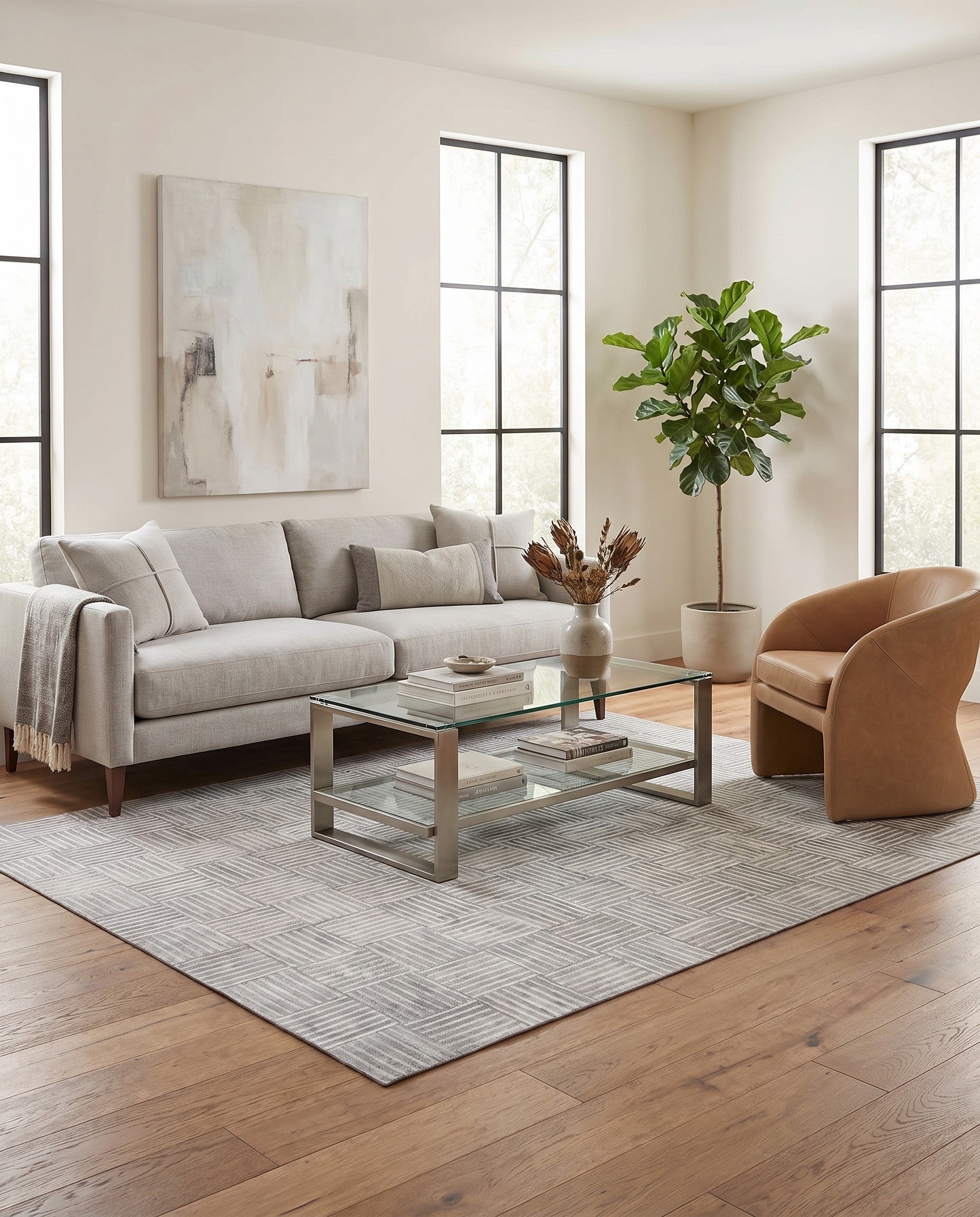 5' x 8' Cowhide Rug