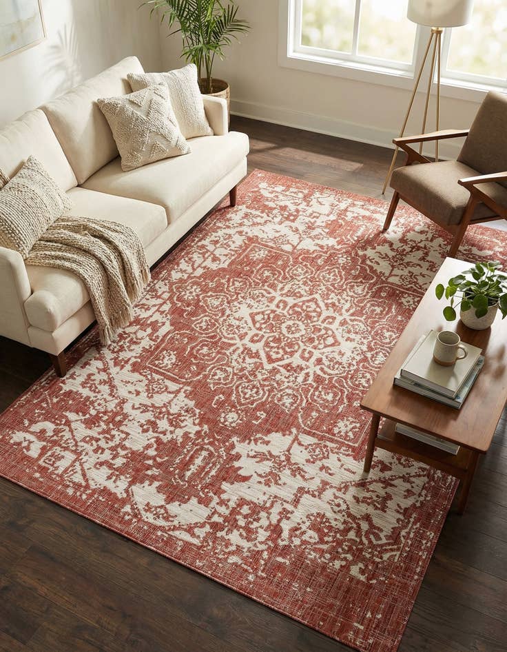 Detail image of 7' x 10'  Washable Jill Zarin Dubai Indoor / Outdoor Rug