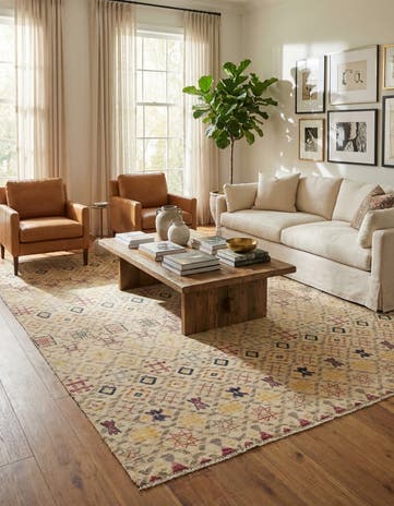 10' 2 x 14' 1 Hand Knotted Darya Wool Rug
