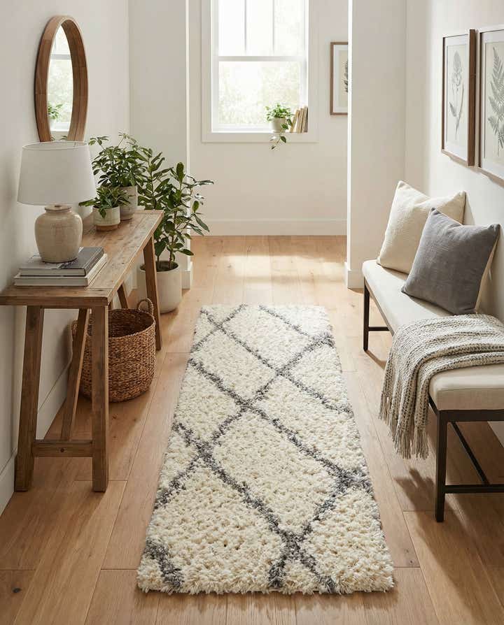 2' x 6' Infinity Shag Runner Rug