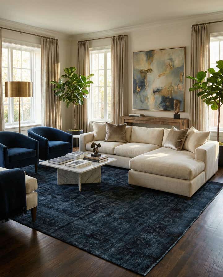 9' 6 x 13' Hand Knotted Ultra Vintage Persian Wool Rug