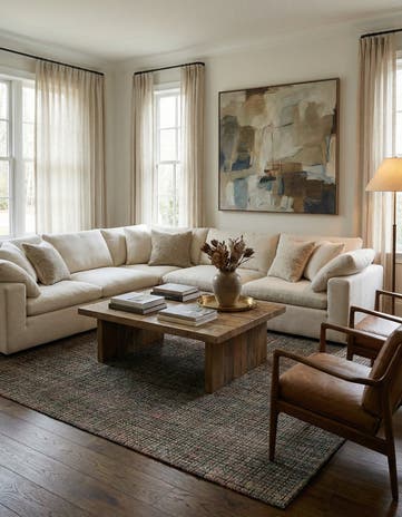 6' 3 x 10' 1 Hand Knotted Darya Wool Rug