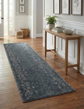 2' 7 x 12' Hand Knotted Oregon Runner Rug
