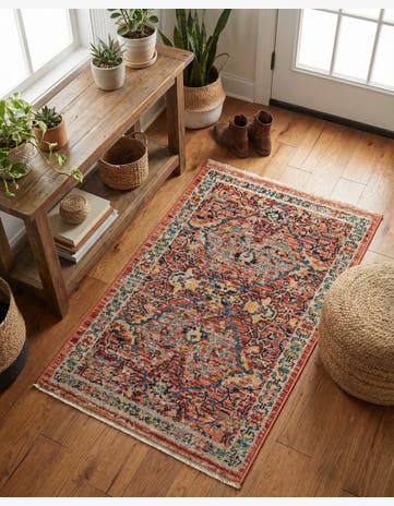 Brick Red Lola Rug