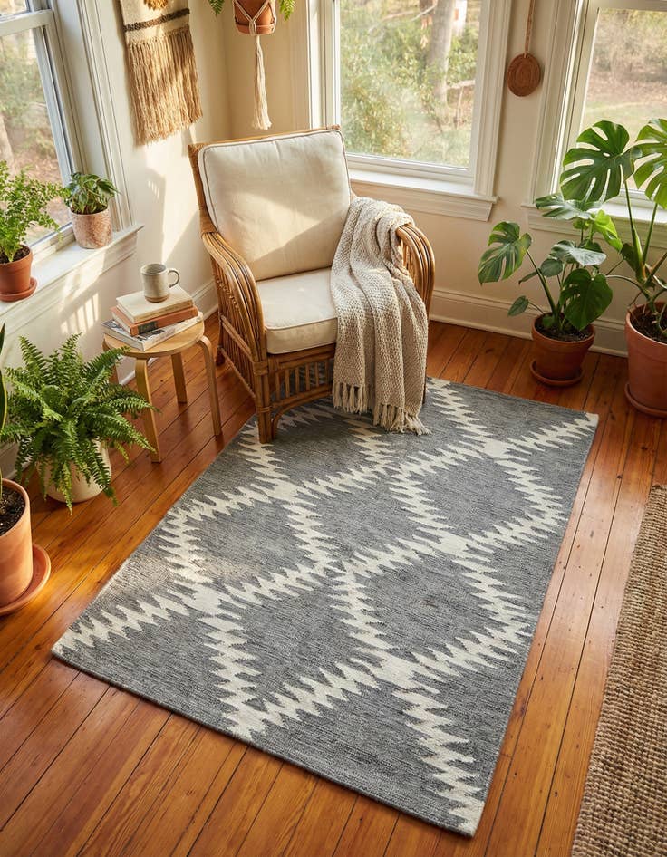 Detail image of 2' 2 x 3' 1  Hand Knotted Jill Zarin Dorset Rug