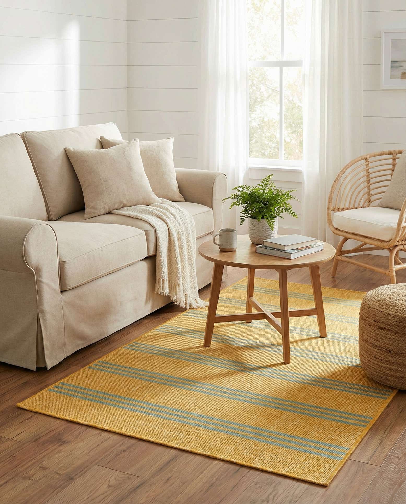 3' x 5' 3 Easy-Clean Jill Zarin Anguilla Indoor / Outdoor Rug