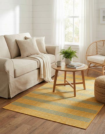 3' x 5' 3 Easy-Clean Jill Zarin Anguilla Indoor / Outdoor Rug