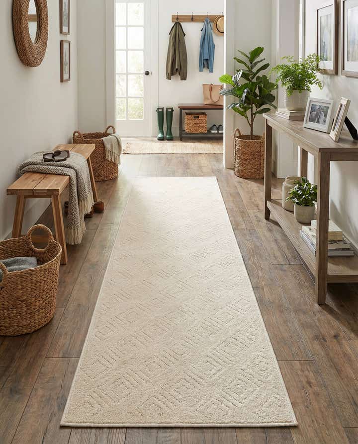 2' x 8' Easy-Clean Sabrina Soto Indoor / Outdoor Runner Rug
