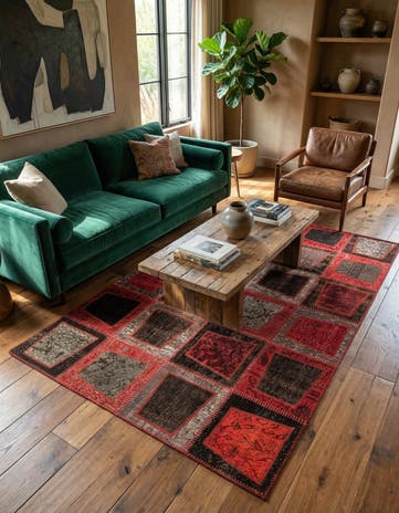 3' 11 x 5' 11 Core Patchwork Rug