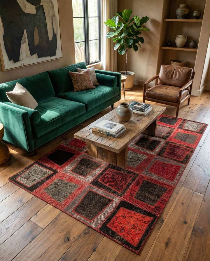 3' 11 x 5' 11 Core Patchwork Rug