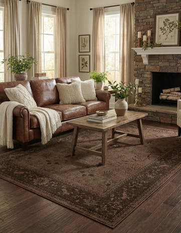 Brown Miranda Rug