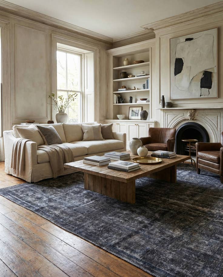 Detail image of 8' 4 x 13' 1 Hand Knotted Ultra Vintage Persian Wool Rug