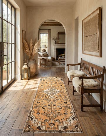 2' 6 x 9' Hamedan Runner Rug
