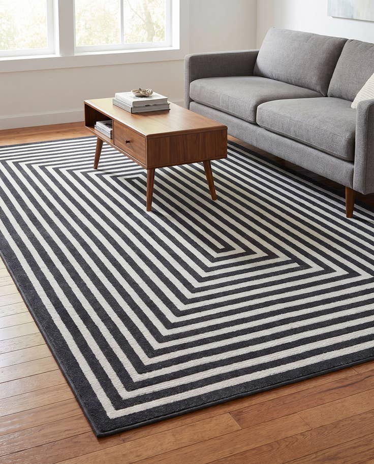 Detail image of 5' x 8' Easy-Clean Sabrina Soto Prescott Indoor / Outdoor Rug