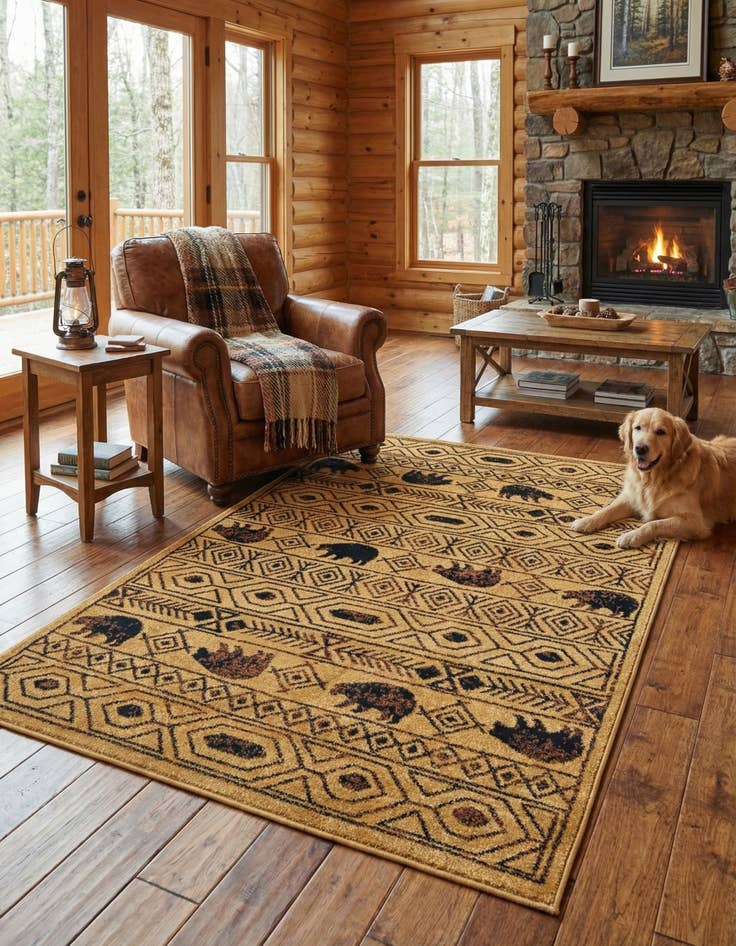 Detail image of  4' x 6' Pioneer Rug