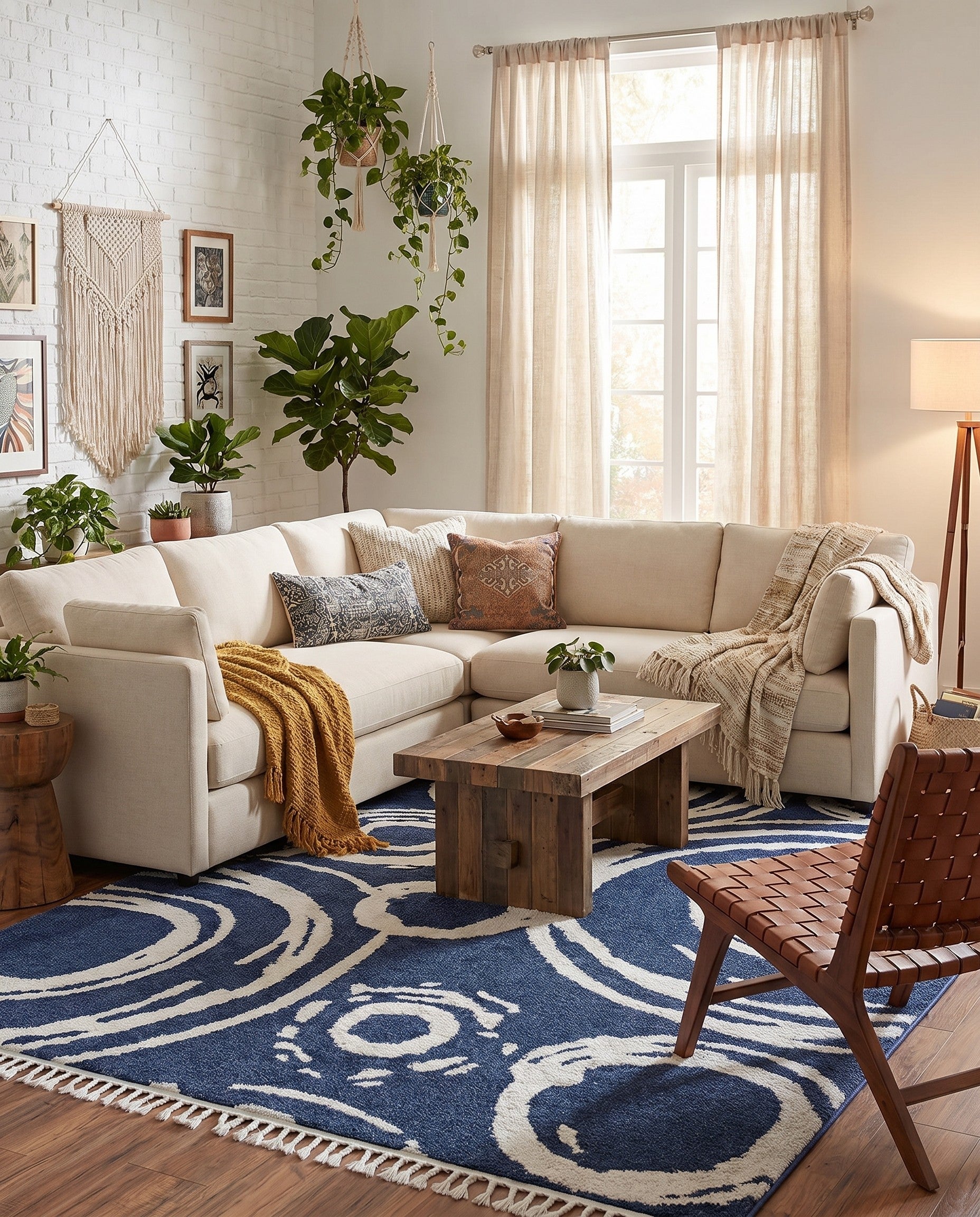 9' x 12' Boho Rug