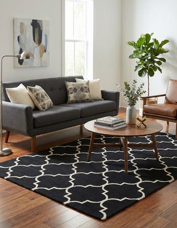 5' x 8' Luna Wool Rug