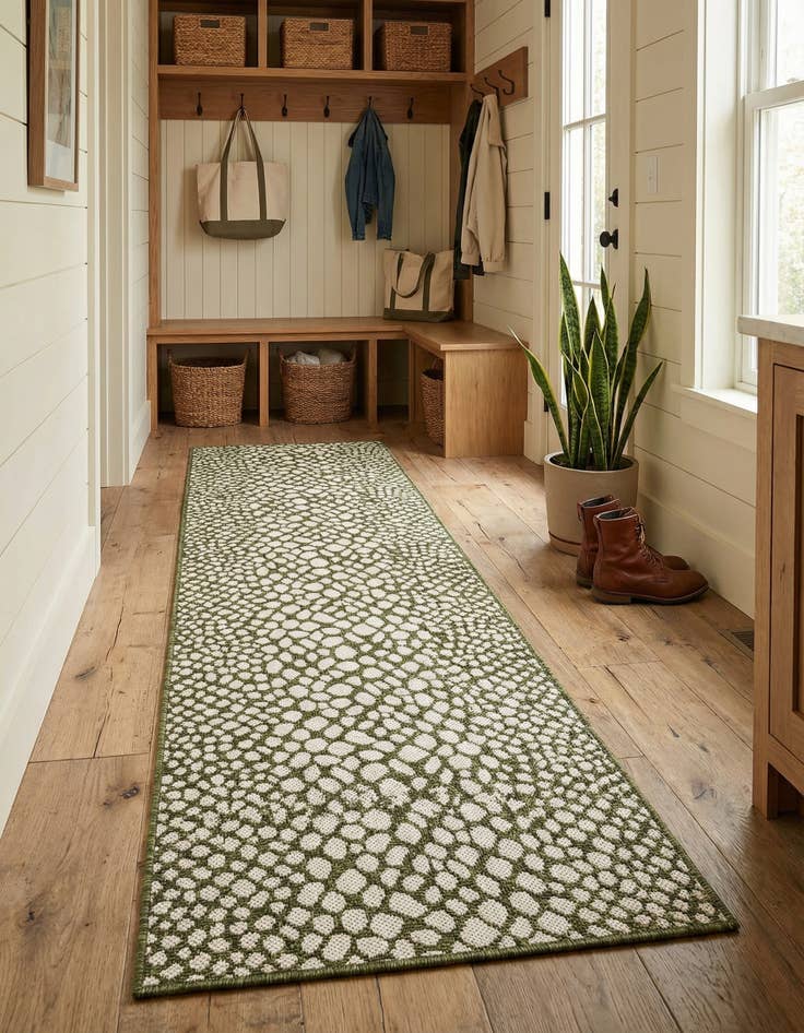 Detail image of 2' x 8' Easy-Clean Jill Zarin Cape Town Indoor / Outdoor Runner Rug