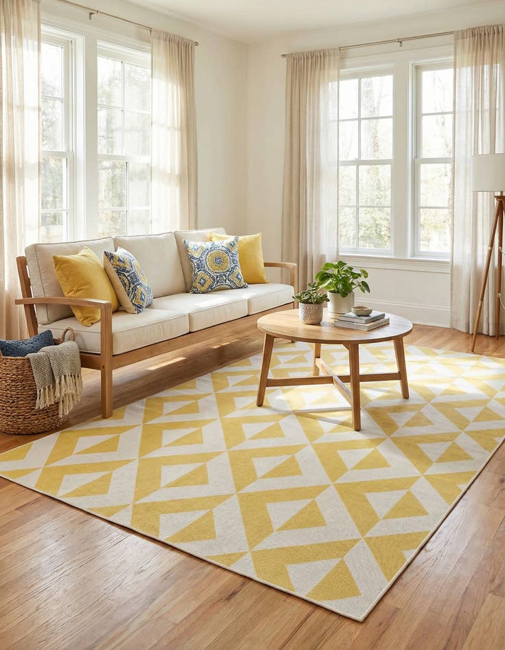 Detail image of 7' x 10' Easy-Clean Jill Zarin Napa Indoor / Outdoor Rug