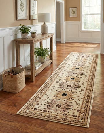 2' 7 x 10' Heris Runner Rug
