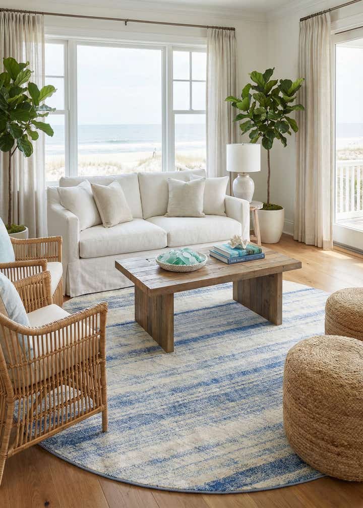 8' x 8' Solaris Round Rug