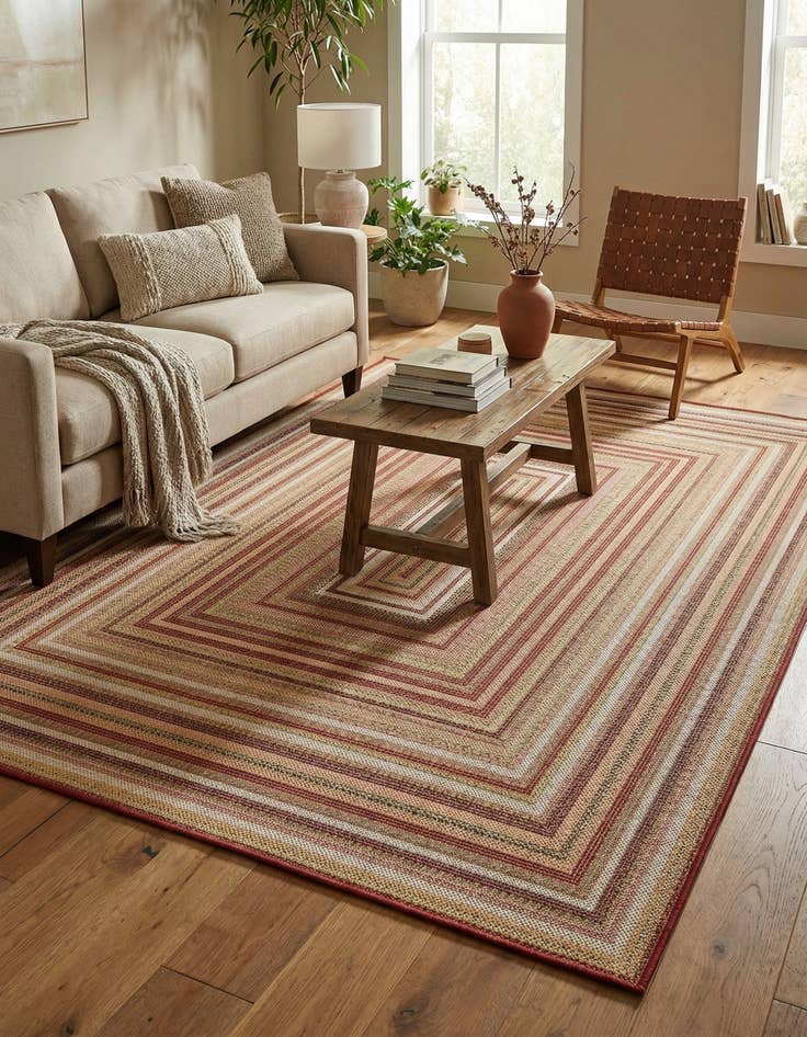 Detail image of 6' x 9'  Washable Baja Indoor / Outdoor Rug