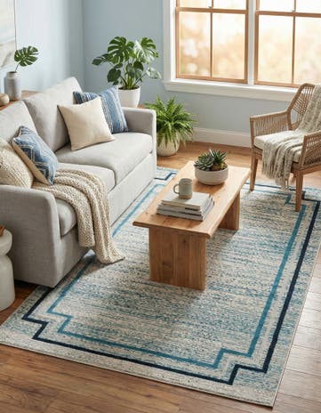 Blue Oasis Rug