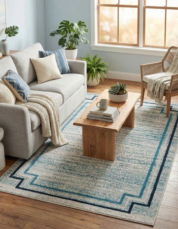 Blue Oasis Rug
