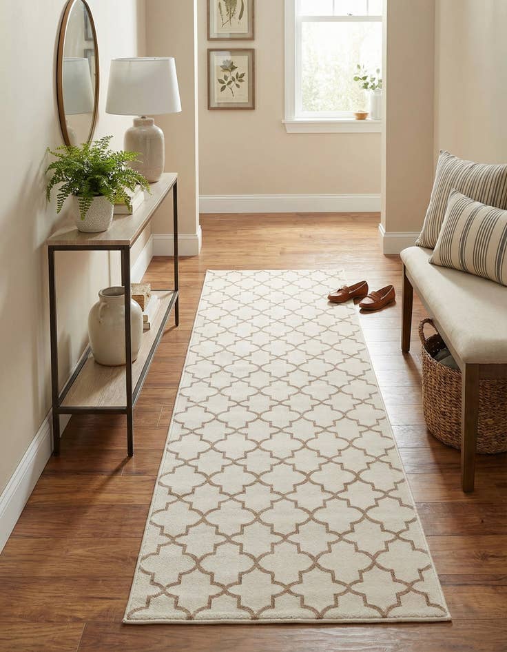 Detail image of 2' 7 x 8' Uptown Lincoln Center Runner Rug