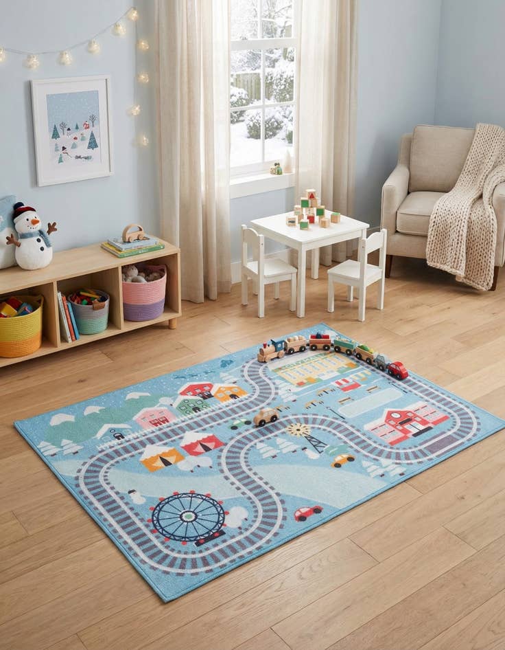 Detail image of 2' 7 x 3' 10 Play Time Rug