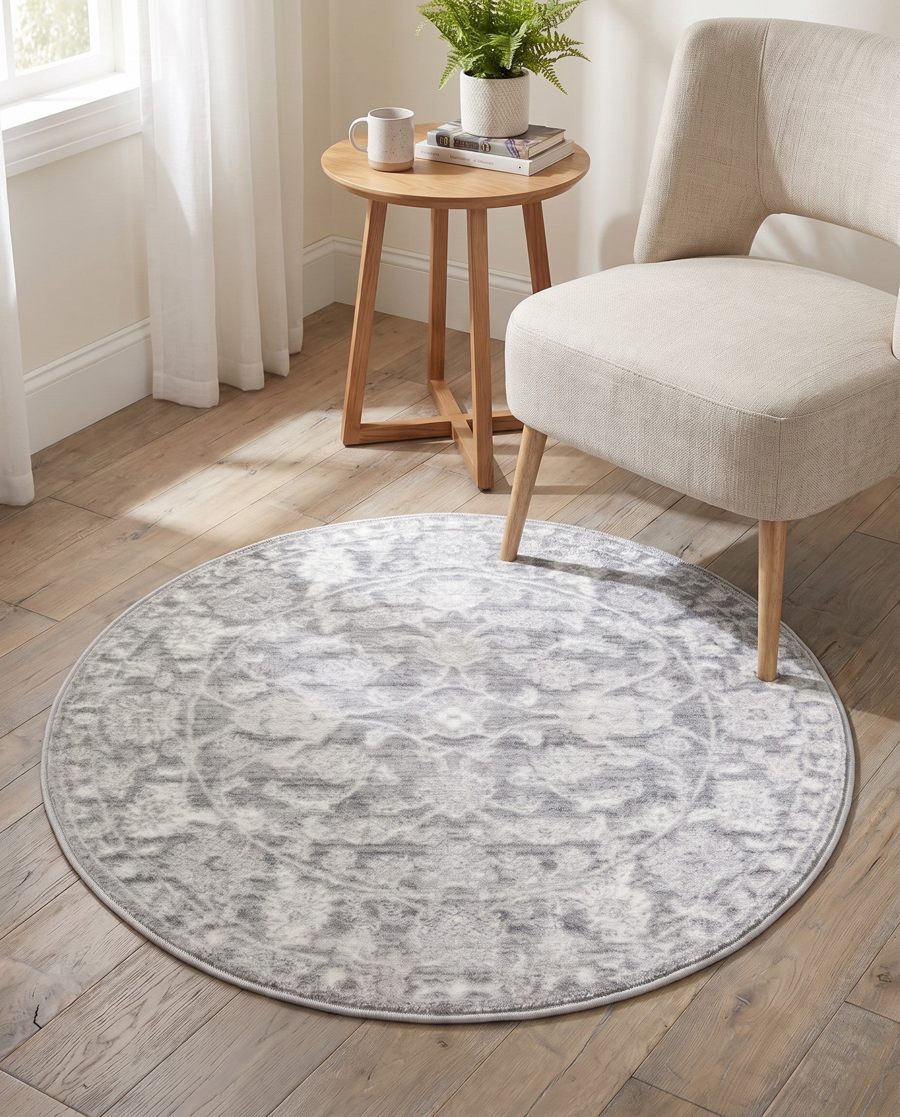 3' 3 x 3' 3 Boston Round Rug
