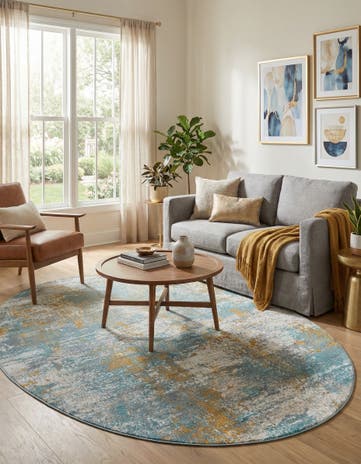 5' 5 x 8' Paragon Oval Rug