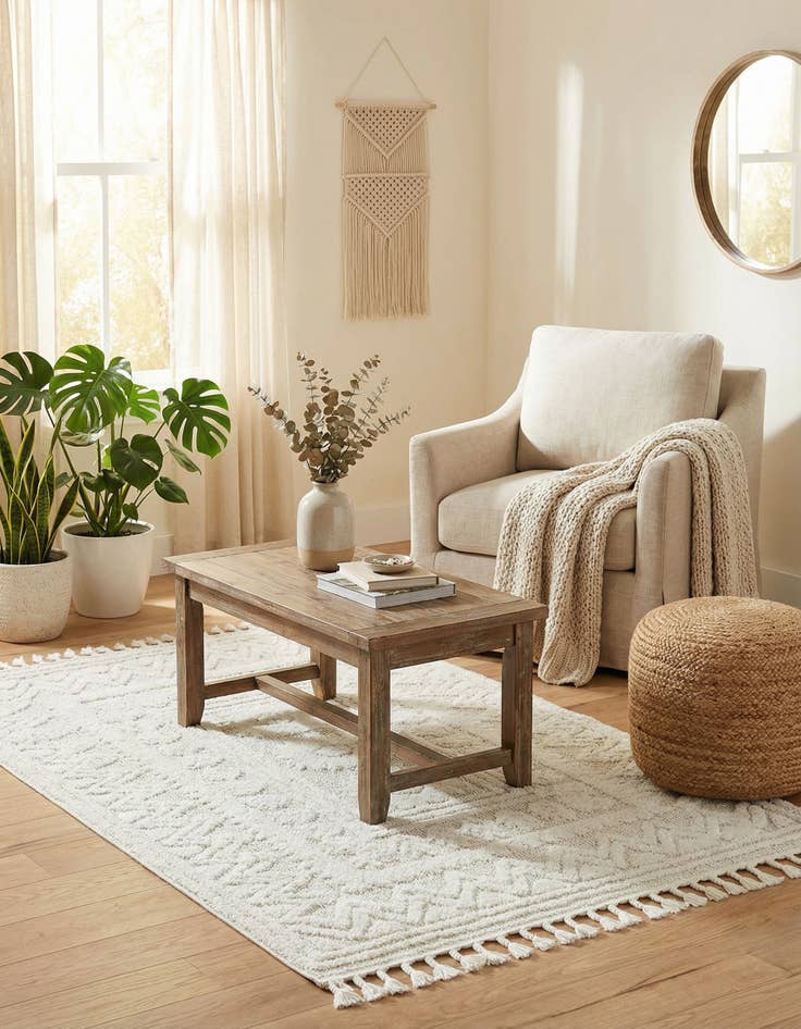 Detail image of  4' x 6' Boho Rug