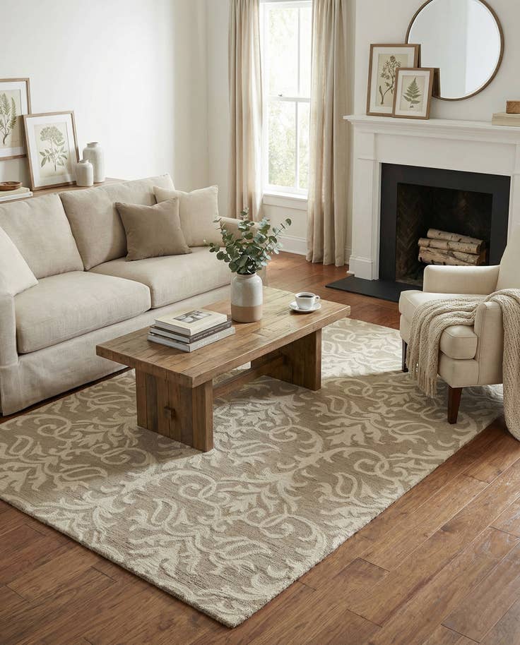 Detail image of 5' x 7' Agra Rug