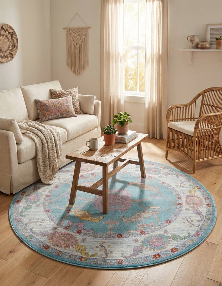 Detail image of 5' 5 x 5' 5 Paragon Round Rug