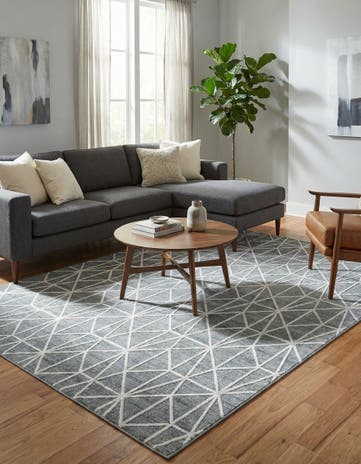 9' x 12' 2 Lattice Trellis Rug