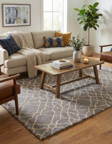 5' x 8' Luna Wool Rug