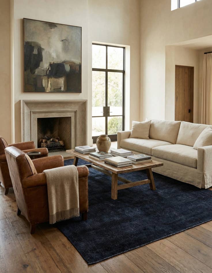 Detail image of 8' 1 x 10' 4  Hand Knotted Ultra Vintage Wool Rug