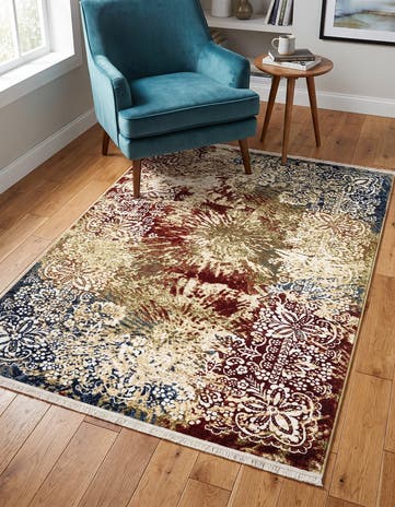 4' x 6' Nain Design Rug